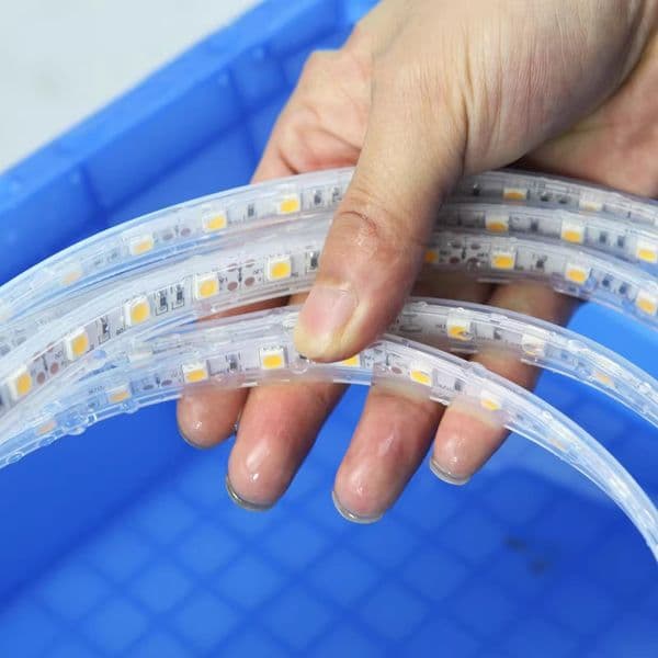 LED Strip Lights White/Warm White 5050 SMD DC 12V Daylight Bright LED Tape Light Flexible Lamp 5M(1 Rolls of 16.4ft) Waterproof IP67