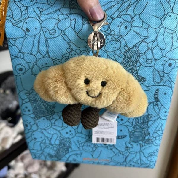 2 Jelly Cat Cotton Candy Cute Soft Two Tone Keychain Bag Plush Accessories Doll Car Pendant Holiday Gifts Various stylesdoll thumbnail 2