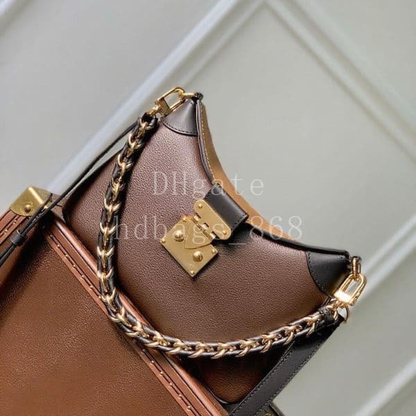 Mirror Quality Designer Shoulder Bags Luxury Hobo Bags Canvas Leather Chain Bags 29cm With Box LL20A1