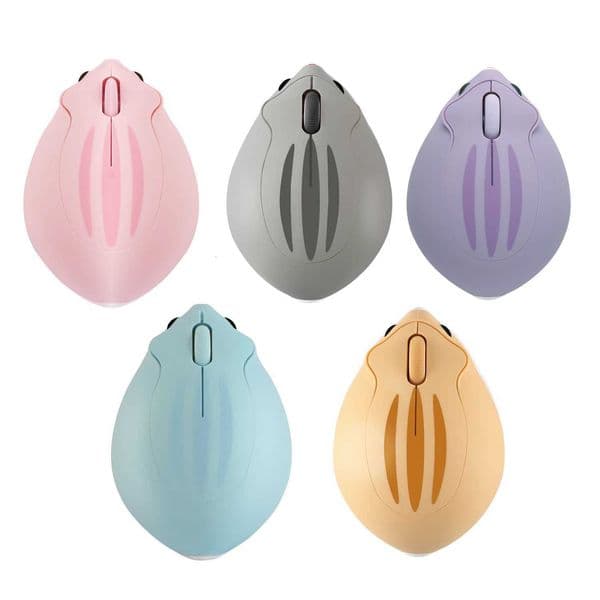 2.4G Mouse 3D Mini Cute Hamster Mouse Pink USB Optical Computer Mouse 1600DPI Gaming Ergonomic Mouse for Laptop Kid Gift XJ250819