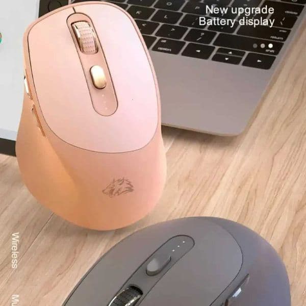 Free Wolf X7 Wireless Dual Mode Mouse Laptop Rechargeable Silent Office Gaming Mouse XJ250819