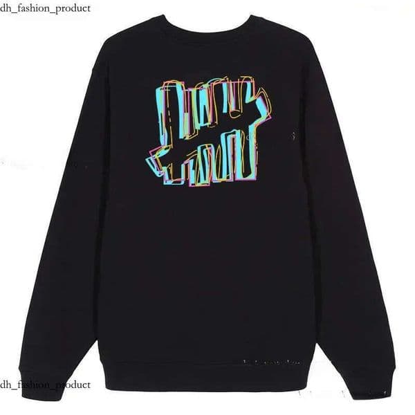 Undefeated Brand Designer Mens Hoodies Hoody Underfeatedly Fingerprint Print Graphic Hooded Pullover Sweatshirts Loose Long Sleeve Men Clothing Hoodie ecd 669