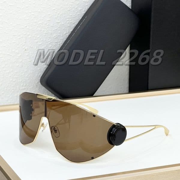 Medusa Geometric Sunglasses 2268 TOP Quality Designer Sunglasses Fashion Shades UV400 Classic Luxury Sunglass For Men Women With Original Box