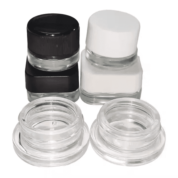 Pressing bottle Packaging Bottles Latest Free Shipping 5ml 7ml 9ml Storage Glass Jars Jar