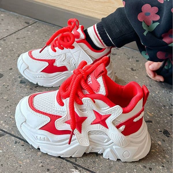 Children Sports Shoes Boys Girls Fashion Sneakers Toddler Casual Shoes Walkfashion Kids Running Shoes Trainers Size 21 - 36 W0249