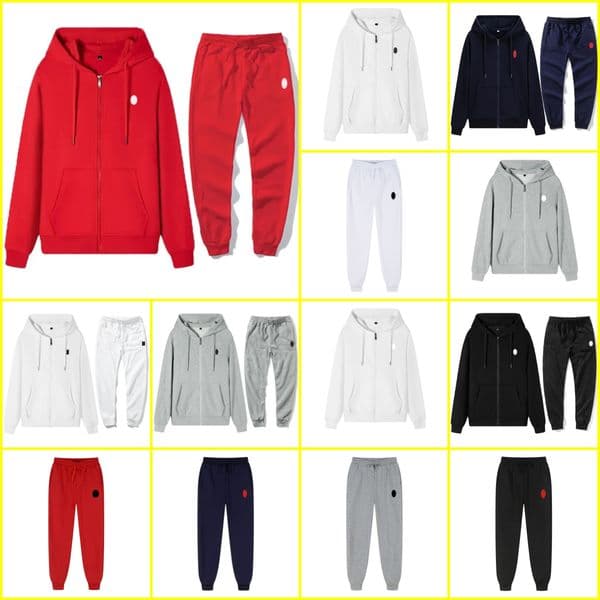Men's Tracksuits Polo Tracksuit Embroidered Fashion Outdoor Jogging Fitness Men And Women Long-Sleeved Zipper Coat Outfits