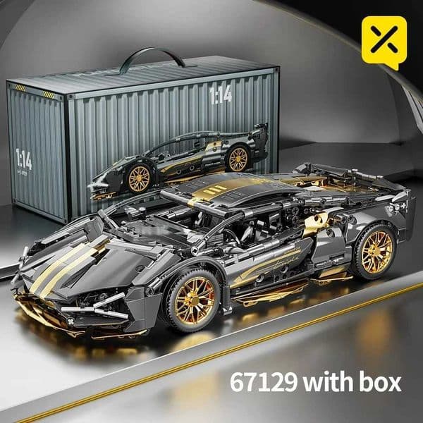 1 14 ToylinX Building Blocks Car MOC City Speed Car Luxury Auto Racing Vehicle with Super Racers Bricks Toys for Children Gift Z250821