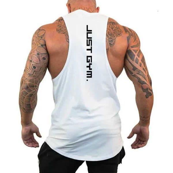 Mens Jogging Undershirt Workout Fitness Comfortable Sleeveless T-Shirt Outdoor Sports Running Fashion Breathable Loose Vest X250821
