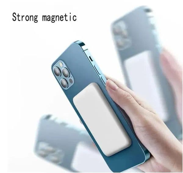 High Quality Mini Portable 5000mAh Magnetic Battery Cell Phone Charger Magnetic for pro max Magsafe Wireless Power Bank Fast Charge
