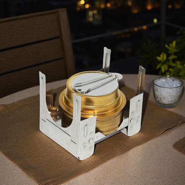 Outdoor Stainless Steel Camping Cooking Stand Stove Portable and Durable Outdoor Camping Alcohol Stove