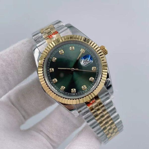2025 new Super U1 ST9 Watch Designer 41MM New Bezel New Links Sapphire Crystal 904L Stainless Steel Waterproof Watches Green diamond nail