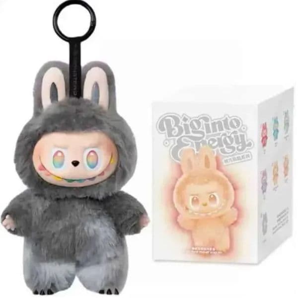 Keychain Bag Charms Doll V3 Monsters Big Into Energy SeriesBlind Figure Face Doll ClothesDoll Keychain Bag Charms Decor Gift Blind Bag with Box