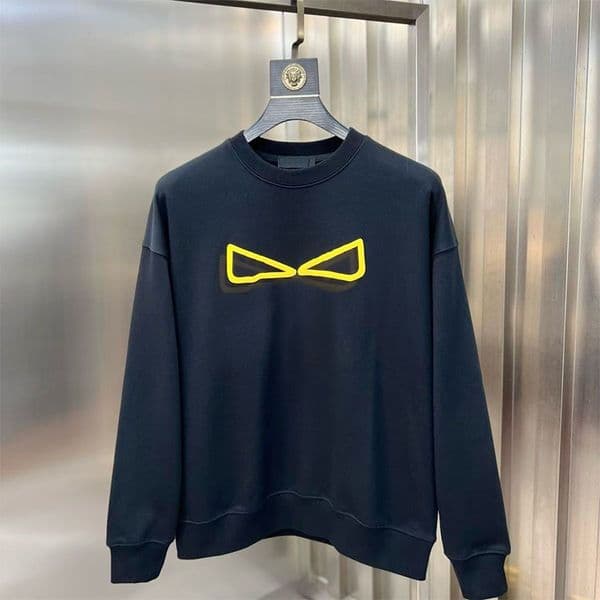 Men's Hoodie Designer Sweatshirt Jumper Men's Women's High Street Shirt Cotton Long Sleeve Eye Pattern Hoodie Pullover Crew Neck S-3XL