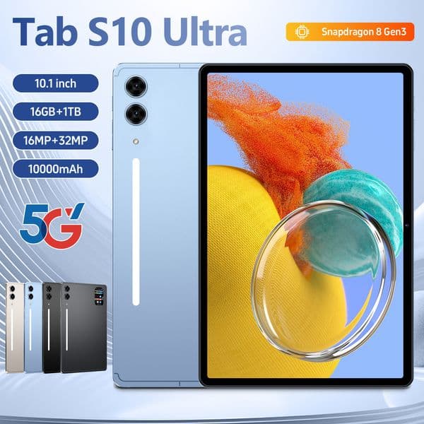 New cross-border dedicated Tab s10 Ultra smart tablet new spot source factory low price