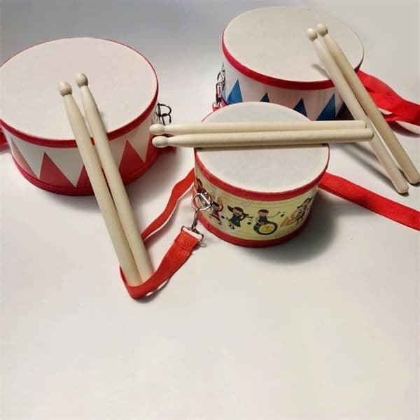 Drum Wood Kids Early Educational Musical Instrument For Children Baby Toys250822wwBJ
