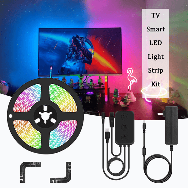 TV LED Backlight Smart Color Changeable LED Light Strip Kit 60leds/m 14-49 Inch Screen RGB TV Lights