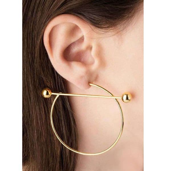 jewelry for women gold hoop earrings earrings for women Valentine's Day party gift gold earrings