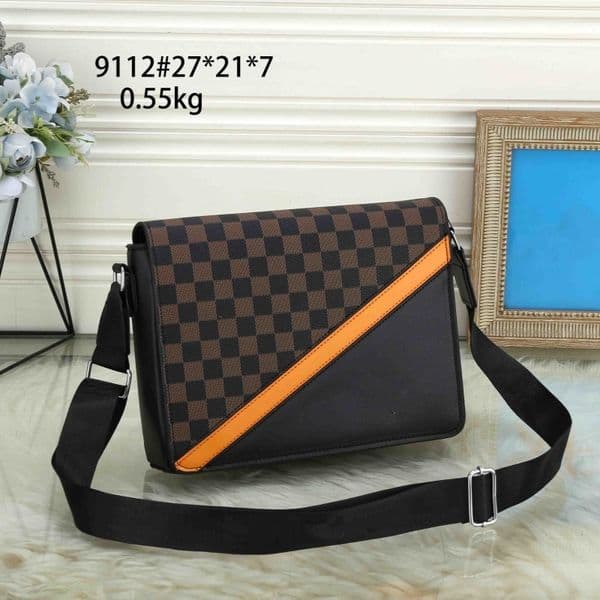 s Designer Men Shoulder Leather Black Flowers Messenger Cross body Bags Satchel sac Handbags Women Wallets tote purse School bag camera bags