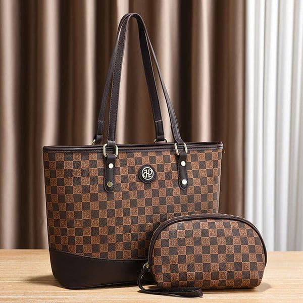2 pcs/set 2025 New Designer Bag Practical Large Capacity Fashion Versatile Single Shoulder Handbag for Women Mothers H260320