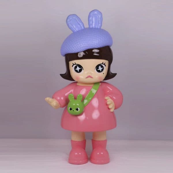 100cm Home Decor Cute Rabbit Girl Desk Decoration - Adorable Carton Ornament for Home HL023