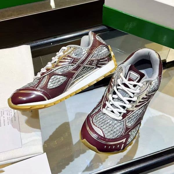 Designer women's casual dad shoes for spring and autumn, not yet sporty for men's RUNNER running shoes, color blocked high-quality mesh shoelace box for both men and women