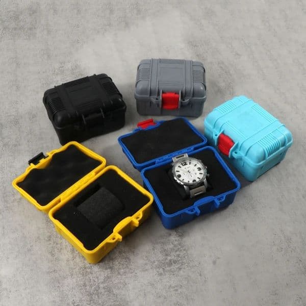 1 Slot Stylish Watch Storage Case Protective Watch Box Watch Storage Box Waterproof Watch Organizer ABS Material 250818