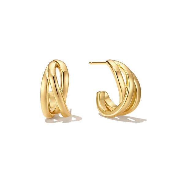 earings designer earrings woman gold earring designer Party Wedding Anniversary Gift hoop Earrings High Polished Fashion Jewelry