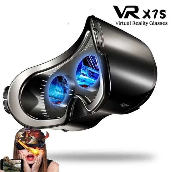 Smart Virtual Reality Mobile Phone 3D Glasses Full Screen Vision Wearable Digital VR Video Game Binoculars