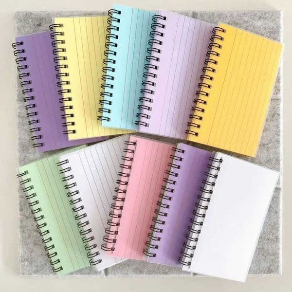 Horizontal Line Notebook Tearable Journal Book School Office Supplies Diary Monthly Weekly Plan Stationery X250825