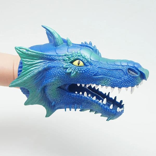 Flying Dragon Gloves Storytelling Props Creative Dinosaur Head Hand Puppet Funny Animal Hand Puppet Childrens Birthday Gift 250825BJ