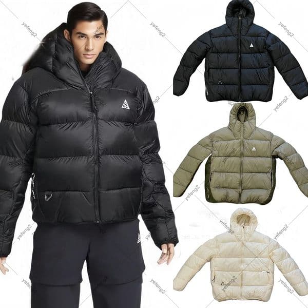 mens designer jacket puffer jacket cotton padded classic glasses Fashion company winter jacket