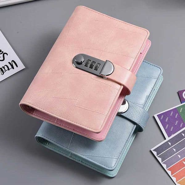 Splicing Lock Binder Budget Planner Cash Envelope Binder With Budget Envelopes Binder Pockets Cash Envelope Wallet Budgeting X250825