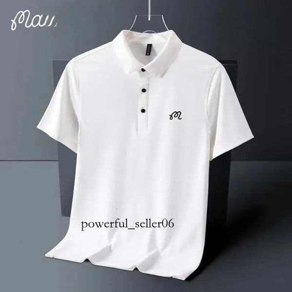 Malbons Shirt Mens Summer Embroidered Polo Shirt Men Clothe High Quality Mens Short Sleeve Breathable Quick Drying Top Business Fashion Malbone T Shirt 0C3