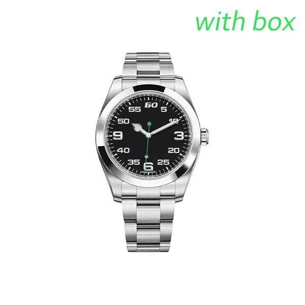 Mens Watch Automatic Watches 2813 movement 904L Stainless Steel Strap Sapphire Luminous luxury Wristwatches With Box and papers free shipping