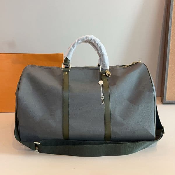5A duffle bag luxury travel bag luggage designer bag Women green shoulder bag Handbags Fashion classic baggage travels bags 50CM