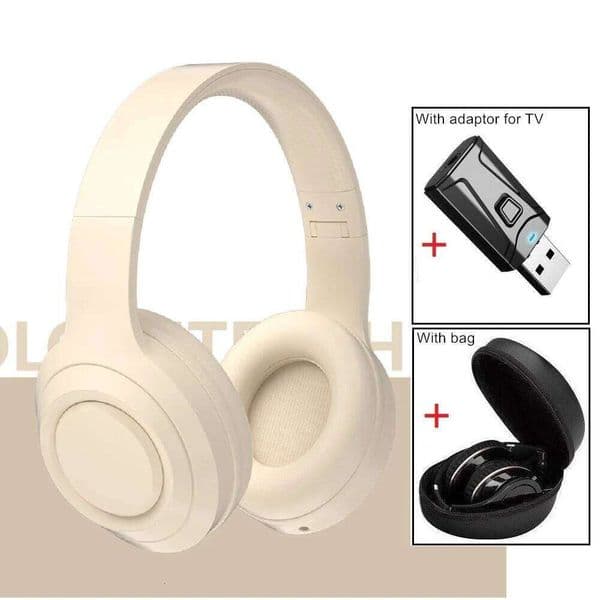 TV Headphones Wireless Helmets Android Phone Headset PC Tablet Bluetooth Adapter Waterproof Carry Bag Gaming With Mic