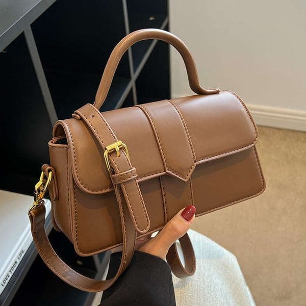 Designer High-Quality Texture 2025 New Fashion Women's Versatile Class Commuter Crossbody Handheld Small Square Bag