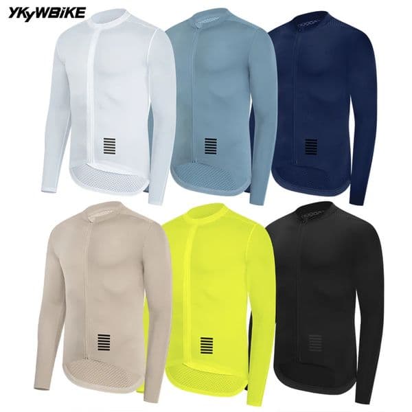 YKYWBIKE Mens Cycling Jersey Long Sleeve Summer Spring Bicycle Road Bike Clothing Pro Team bicycle cycling clothes 250822