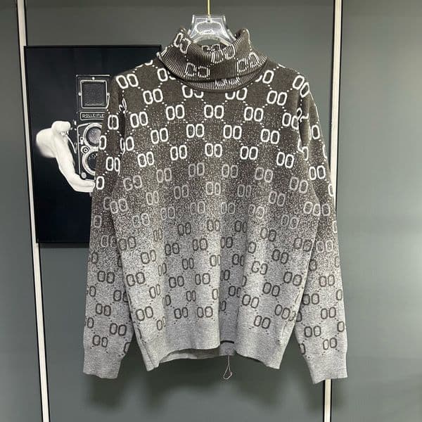 New Luxury brand high quality Gradient letters Sweaters Designers Men's Sweaters Women Sweatshirts Knit Sweaters Casual Hip Hop Streetwear loose Clothing