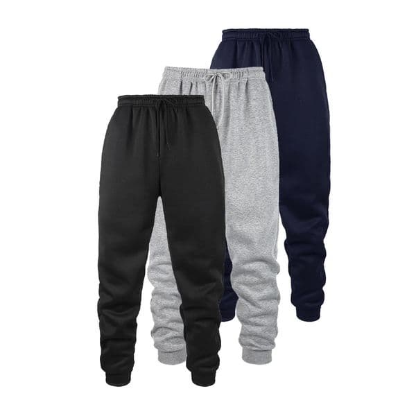 Mens Jogging Pants Sports Fitness Running Trousers Solid Color Sweatpants Easy to Match Home 250825BJ