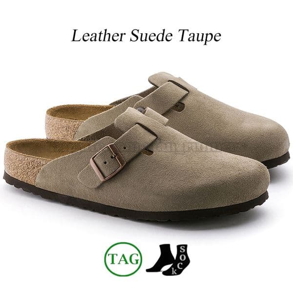 with box Designer Clogs Slippers slides men women clog shoes Slipper black brown white light green leather outdoor beach sandals size 35-45