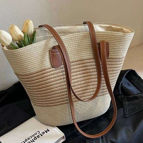 Hot Selling Hot Selling Straw Women's Summer Inswind New Beach Seaside Outdoor Travel Vacation Large Capacity Shoulder Bag Designer Bags Designer Bags