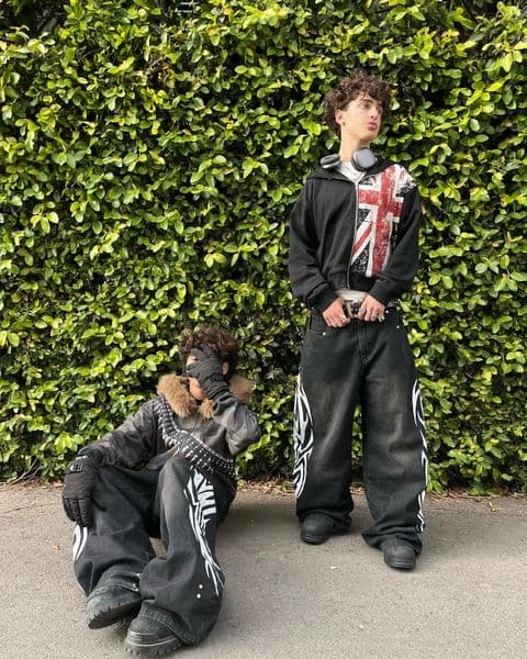 Harajuku uk print hoodie sportswear gothic sweatshirt oversized y2k tops couples streetwear zip up hoodie men clothing 250818