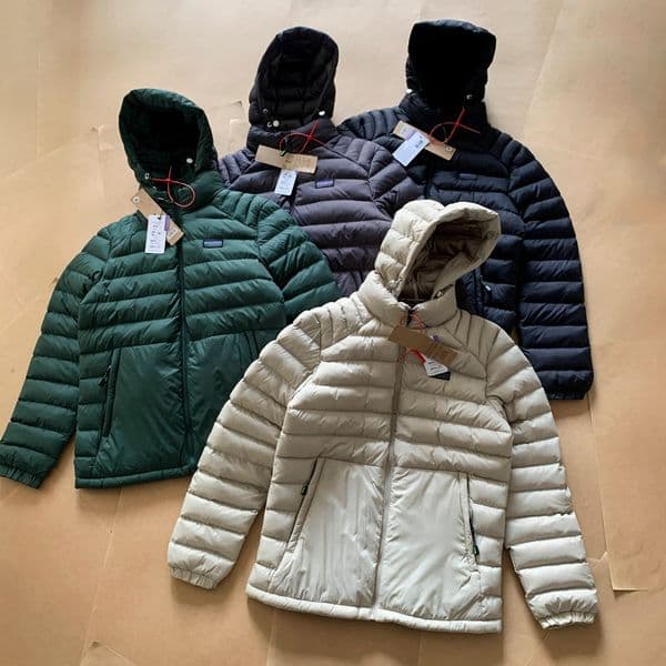 Men's Down & Parkas Designer Outdoor thermal lock hooded bread jacket lightweight windproof and warm hooded