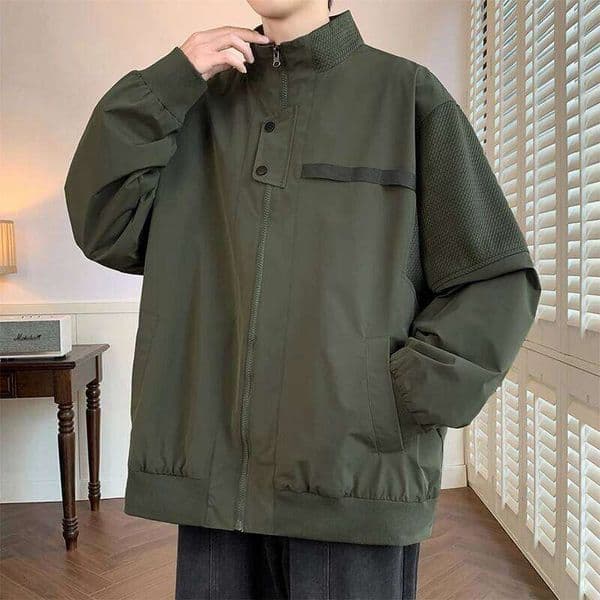 Plus Size 6Xl 7Xl 8Xl Men Jacket New Windbreaker Oversized Waterproof Business Casual Camping Coats Loose Male Outdoor Softshell