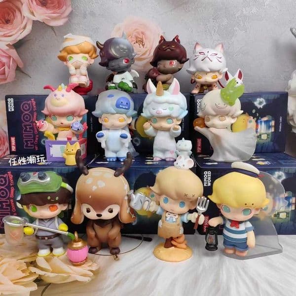 Tonight, no sleeping allowed. Series blind box collectible toys, trendy figurines, cute gifts, decorative items. Z250827