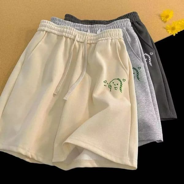 M8XL Oversized Shorts Mens Casual Shorts Fun expressions Print Shorts Fashion Couple Short Pants 250828BJ
