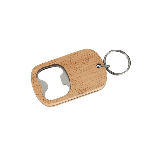 Wooden Bottle Opener Key Chain Wood Unique Creative Gift Can Opener Kitchen Tool Wood Unique Creative Gift LX6929