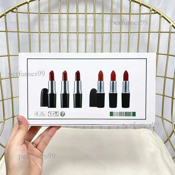 makeup maquillage make up lipstick Brand lipstick Bullet Classic Lip set Matte Christmas Lipstick Gift Set 6pcs/set