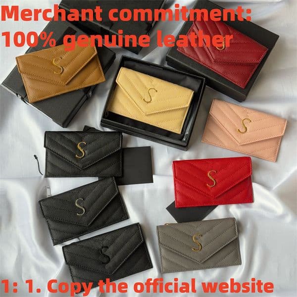 Luxury Card Holders Designer Wallets fashion genuine leather zipper Coin Purses Womens Keychain id card cardholder Top quality Key wallet small purse with box